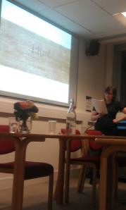 Sarah Broadhurst shows us Isaac Rand's name inked onto the book edge.
